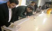 انجام غربالگری HIV وسل در ندامتگاه دماوند( جابان)